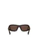 Occhiali da sole rettangolari in acetato 779523 VBL801033 BOTTEGA VENETA 