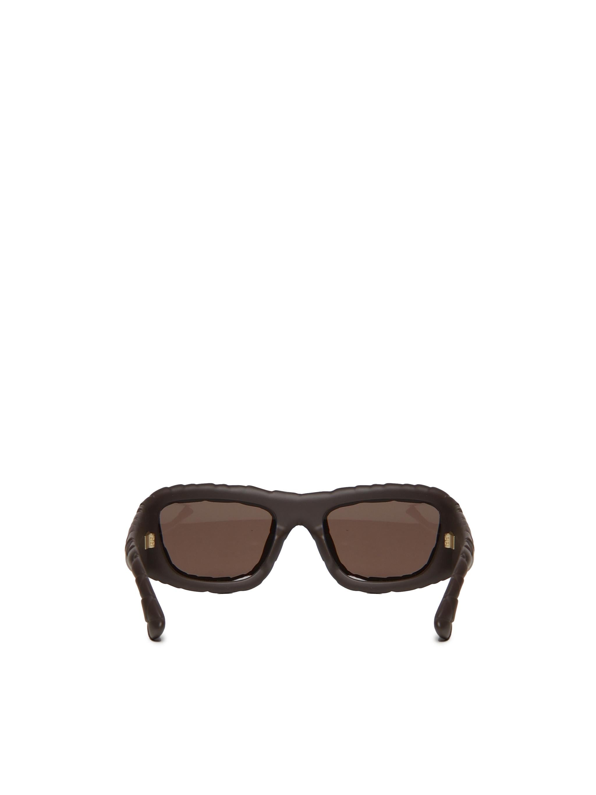 Occhiali da sole rettangolari in acetato 779523 VBL801033 BOTTEGA VENETA 