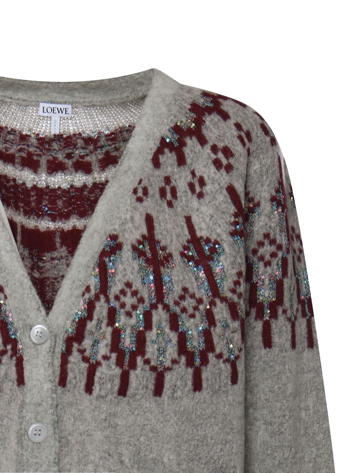 Cardigan in misto lana S359Y16KAN 1357 LOEWE 