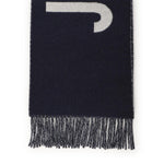 Sciarpa con frange e logo ACU00435AOT4001 380 JACQUEMUS 