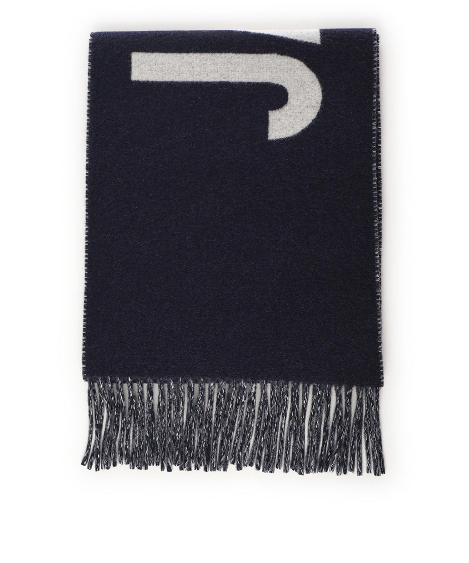 Sciarpa con frange e logo ACU00435AOT4001 380 JACQUEMUS 