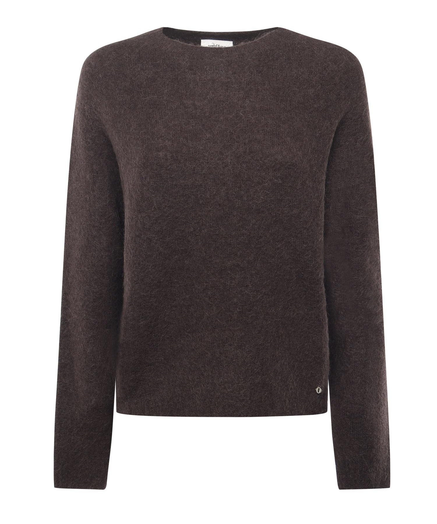 Maglia in misto lana DK9235 BROWN OTTOD'AME 
