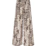 Pantaloni ampi con stampa snake 106963 A3B1CZ9 PINKO 