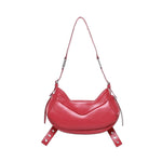 Borsa a spalla Y2K.001 FBBP70001STR -CILIEGIA/NIKEL BIASIA 