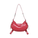 Borsa a spalla Y2K.001 FBBP70001STR -CILIEGIA/NIKEL BIASIA 