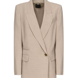 Blazer doppiopetto in viscosa 5YGN15 7341AG1BQ MARCIANO BY GUESS 
