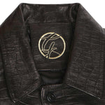 Giubbotto Julius Caesar in pelle JULIUS CAESAR COCCONERO GIULIANO GALIANO 