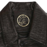 Giubbotto Julius Caesar in pelle JULIUS CAESAR COCCONERO GIULIANO GALIANO 