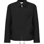 Giacca stile kimono in lana sottile<BR/> 833836 V4XP01307 BOTTEGA VENETA 