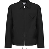 Giacca stile kimono in lana sottile<BR/> 833836 V4XP01307 BOTTEGA VENETA 