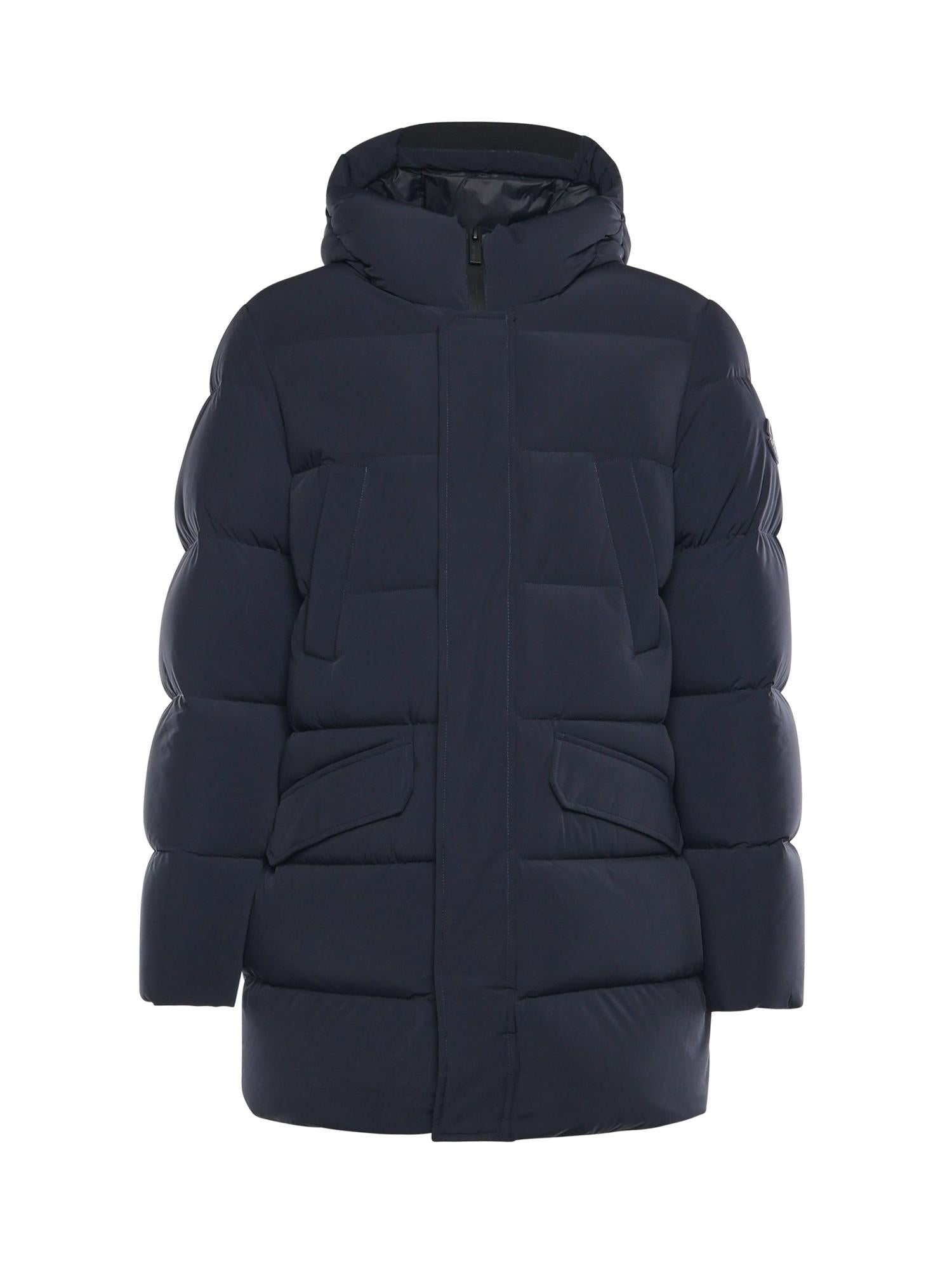 Parka bi-stretch logo HE9440019 BLUE HESKIMO 