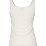 Top a canotta in maglia metallizzata con bottoni 104649 A2CQI17 PINKO 
