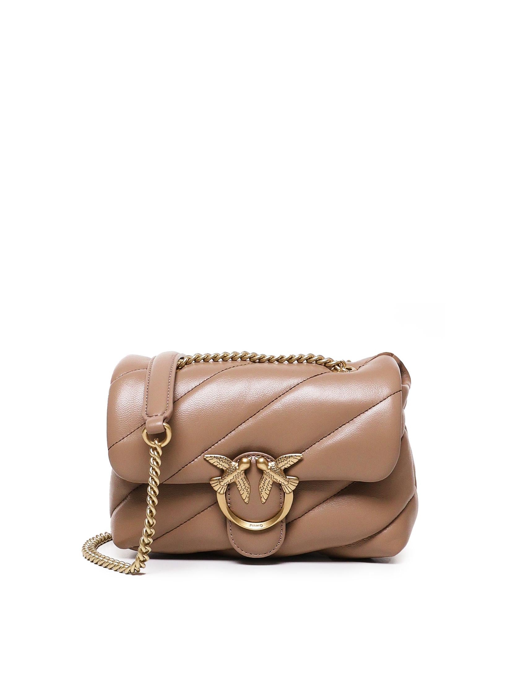 Borsa a tracolla piccola Love Bag Puff 100039 A0F2D01Q PINKO 