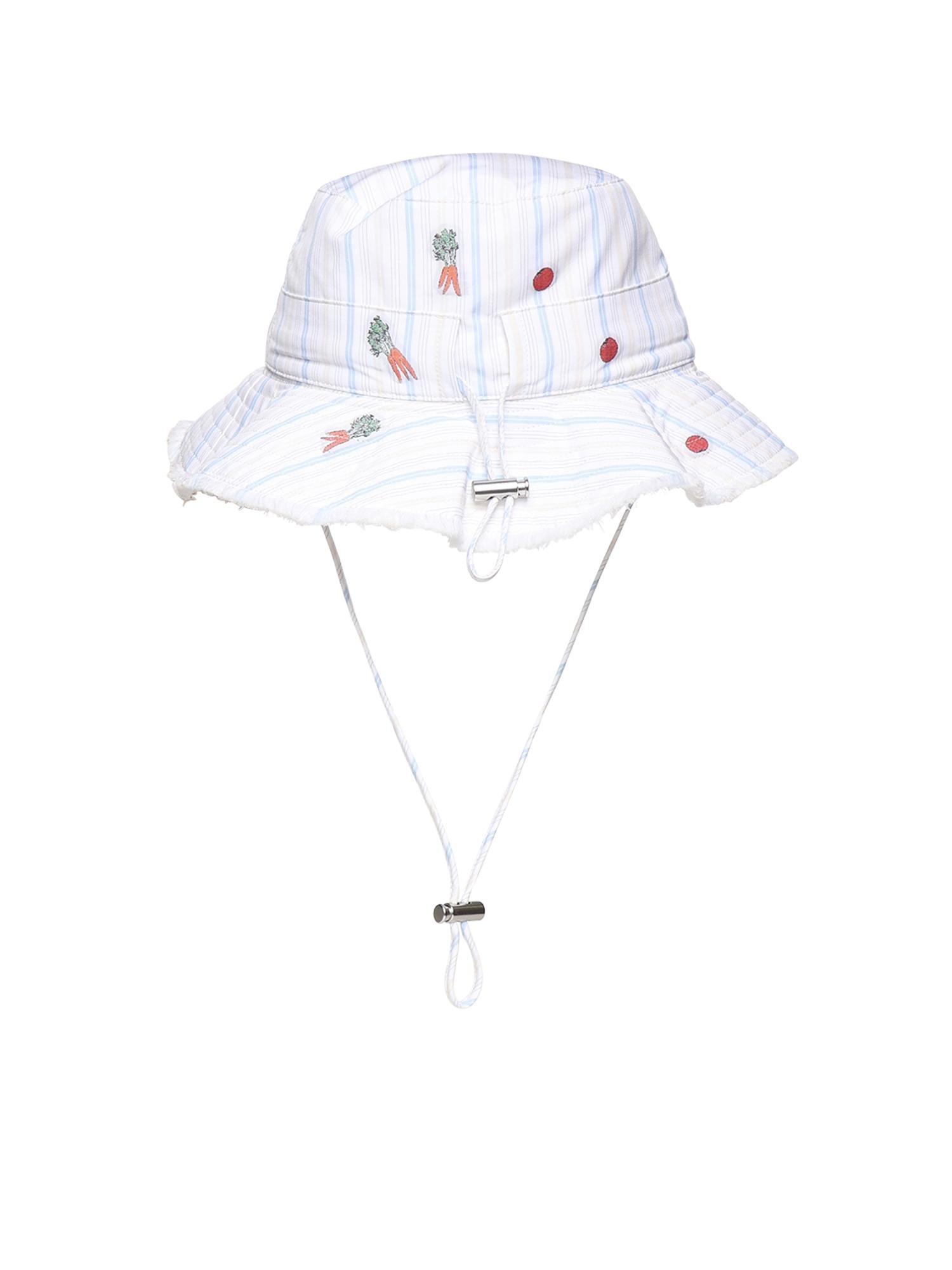 Cappello Le Bob Artichaut con logo ACU00002AW00748 1MF JACQUEMUS 