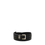 Cintura fissa con doppio Gancini 230346 780415001 FERRAGAMO 