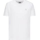 T-SHIRT IN COTONE CON LOGO GWP01220 P00059480185 GOLDEN GOOSE 