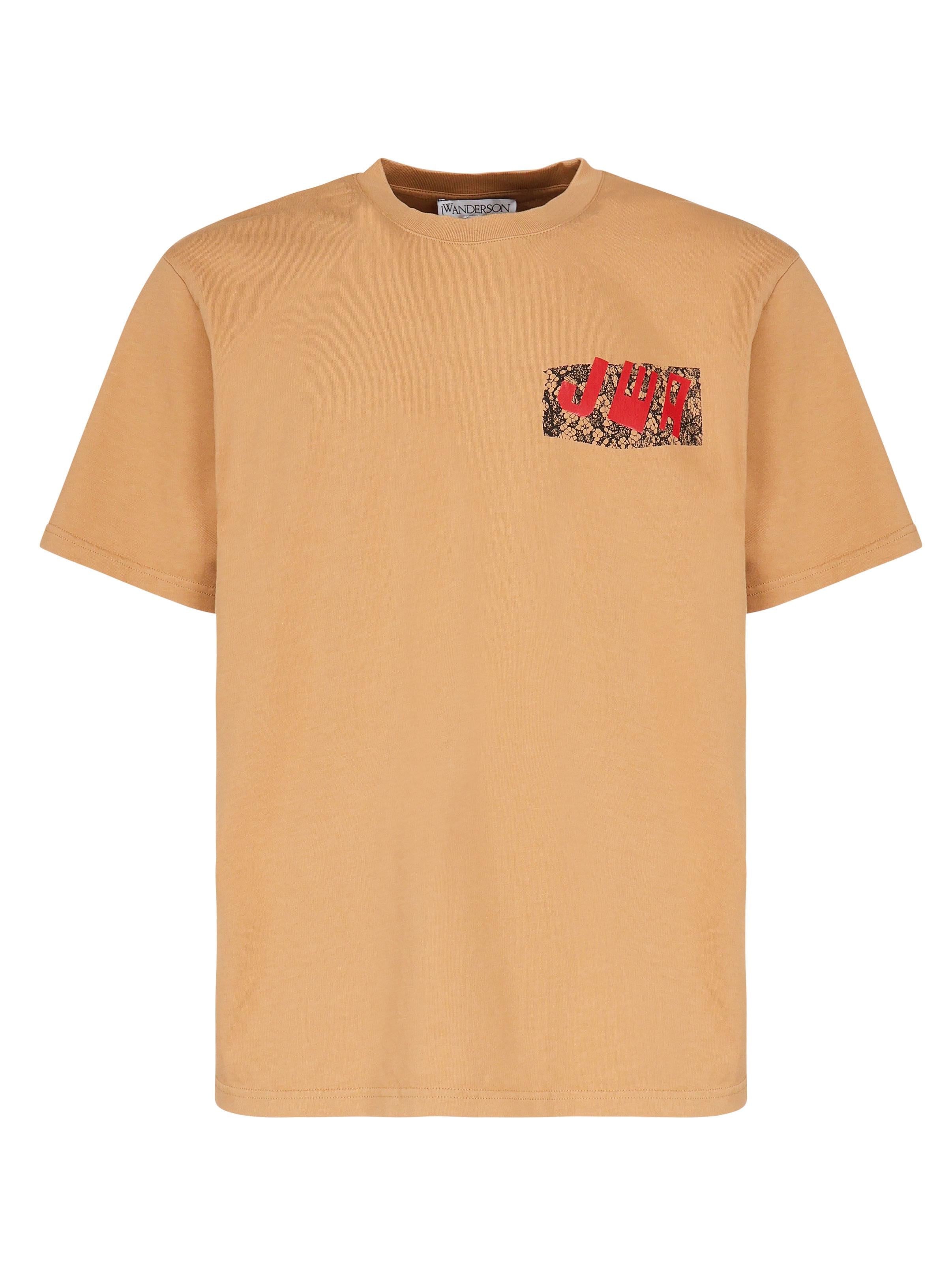 T-shirt con logo JWA effetto pizzo JT0272 PG1551132 JW ANDERSON 