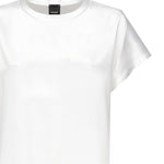 T-shirt in satin<BR/> 100100 A2JRZ05 PINKO 