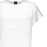 T-shirt in satin<BR/> 100100 A2JRZ05 PINKO 