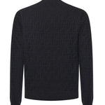 Pullover in cotone FF Jacquard FZX091 AUW0F0QA1 FENDI 