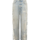 Jeans larghi con borchie AMBMJE1011 543 AMIRI 