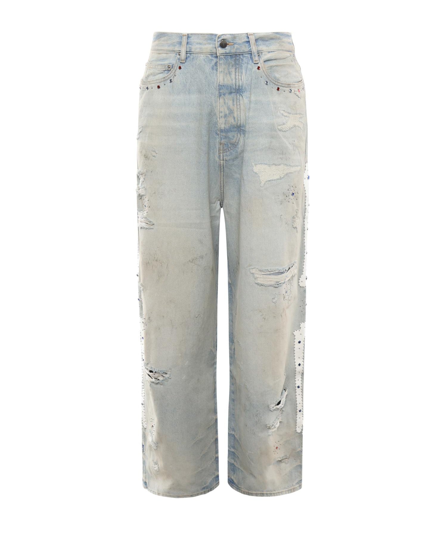 Jeans larghi con borchie AMBMJE1011 543 AMIRI 