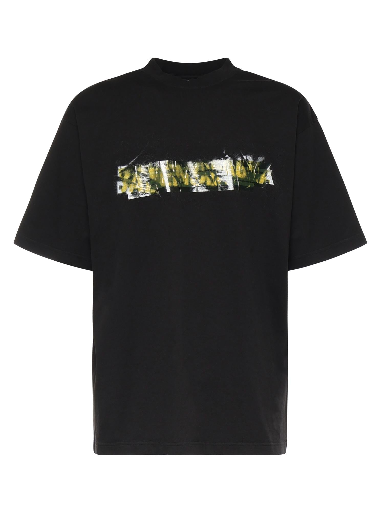T-shirt Messy Spray in jersey dry 764235 TUVI61000 BALENCIAGA 