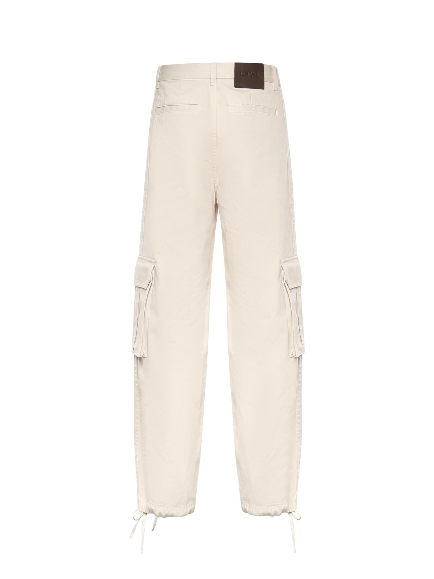 Pantaloni cargo in cotone H526Y04WIS 2200 LOEWE 