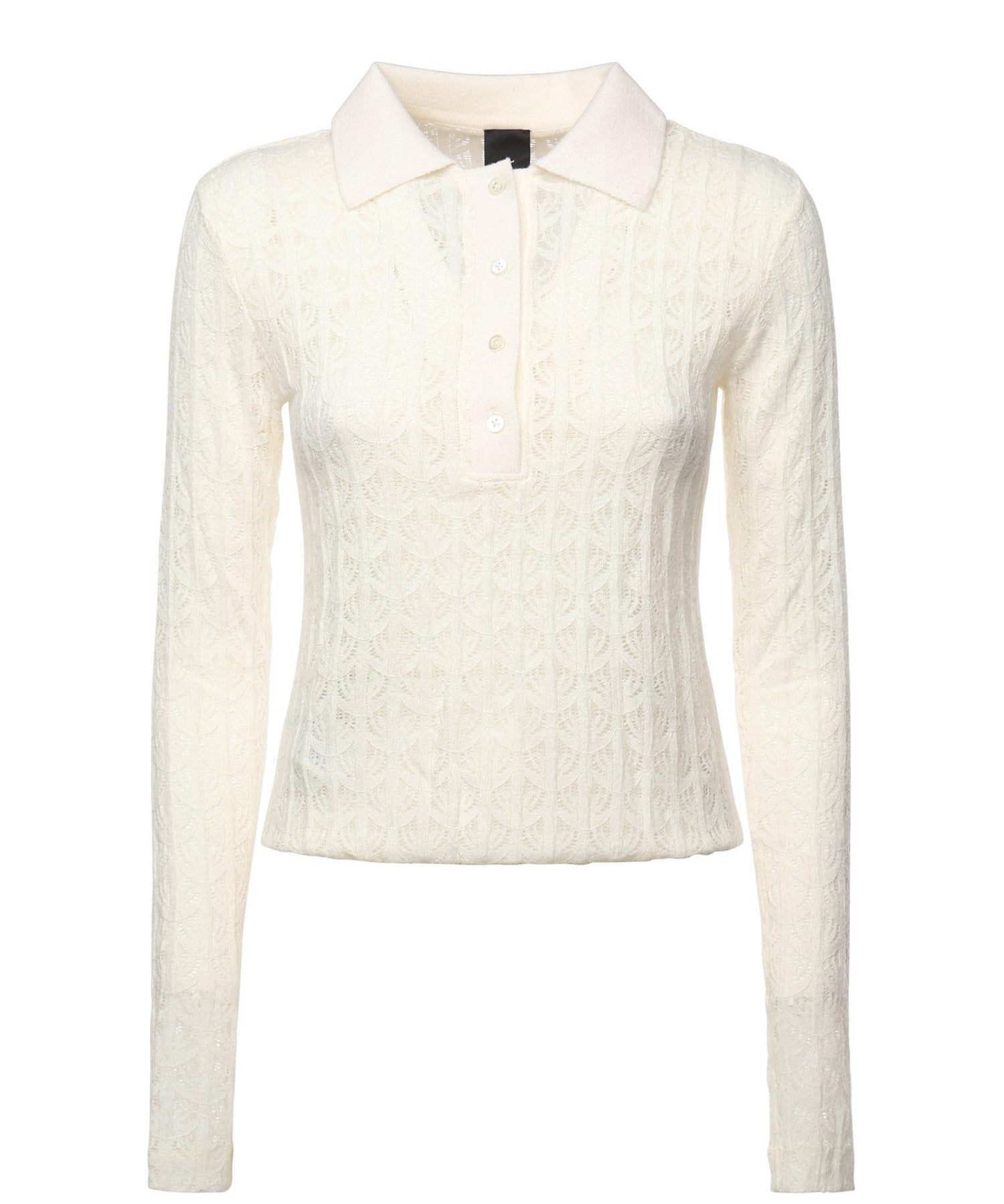 Maglia body in pizzo<BR/> 105977 A2YIZ06 PINKO 