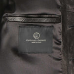 Giubbotto Julius Caesar in pelle JULIUS CAESAR COCCONERO GIULIANO GALIANO 