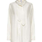 Camicia in satin di seta fluida 862348 V6H109071 BOTTEGA VENETA 