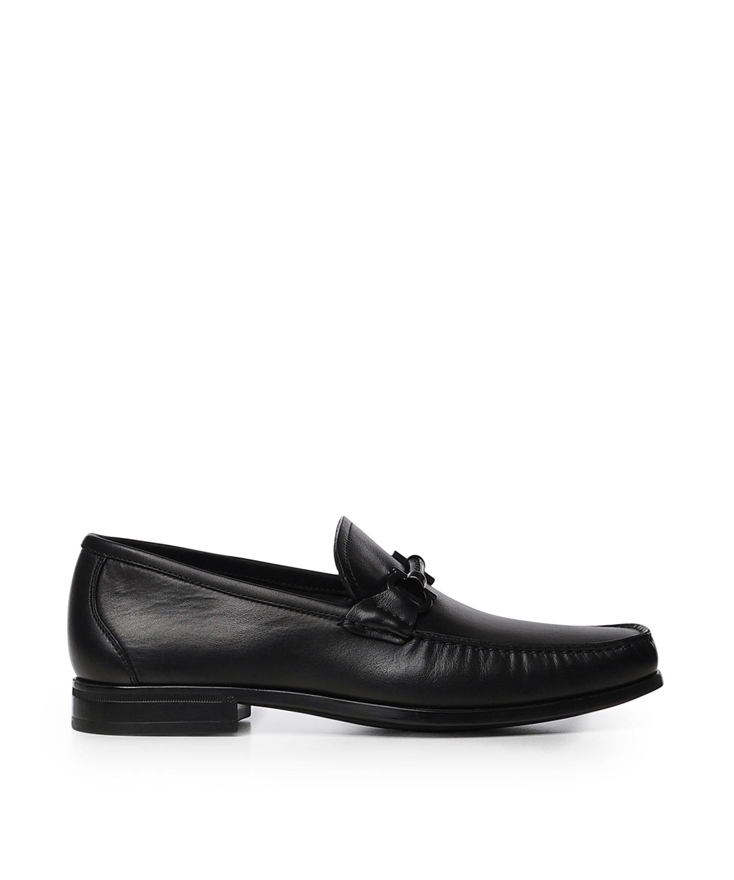 Mocassino Gancini in pelle 02A783 793315001 FERRAGAMO 
