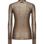 Maglia in lana con micro paillettes<BR/> 105821 A2PML73 PINKO 