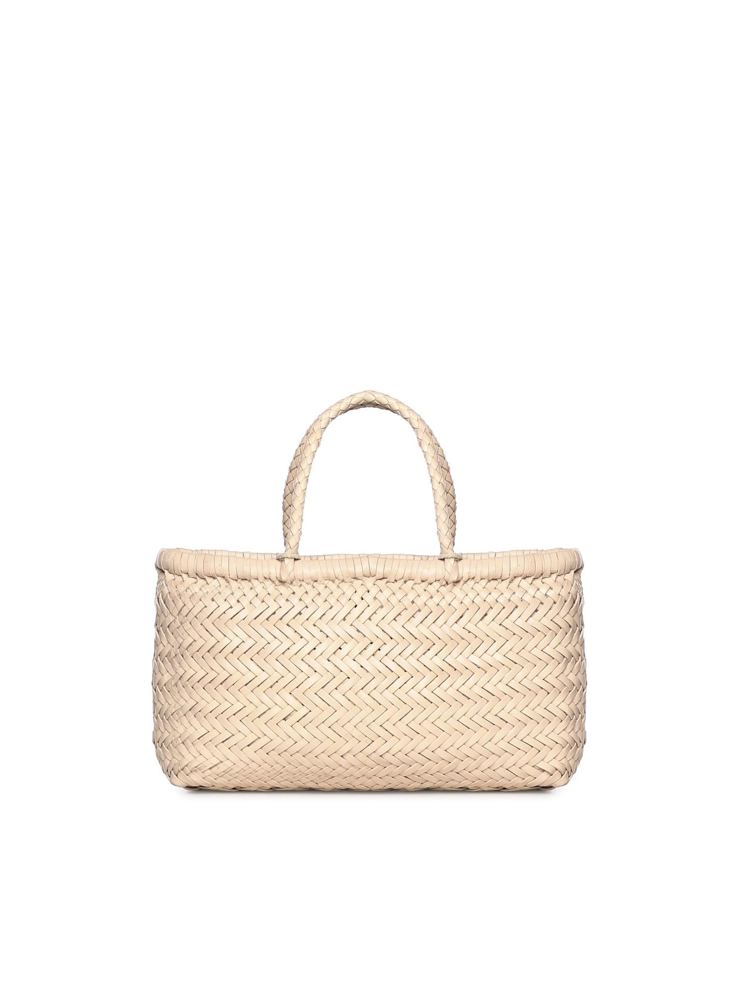 Borsa Mini Flat Gora in pelle 8809 NATURAL DRAGON DIFFUSION 