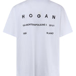 T-shirt con logo KQUB3492020WNR B001 HOGAN 