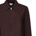 Giacca in popeline di cotone 826331 V5D206840 BOTTEGA VENETA 