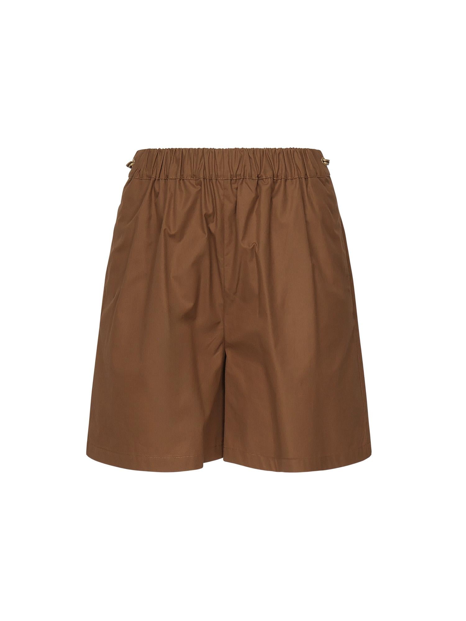 Short in popeline di cotone 2511141012600 034 MAX MARA 