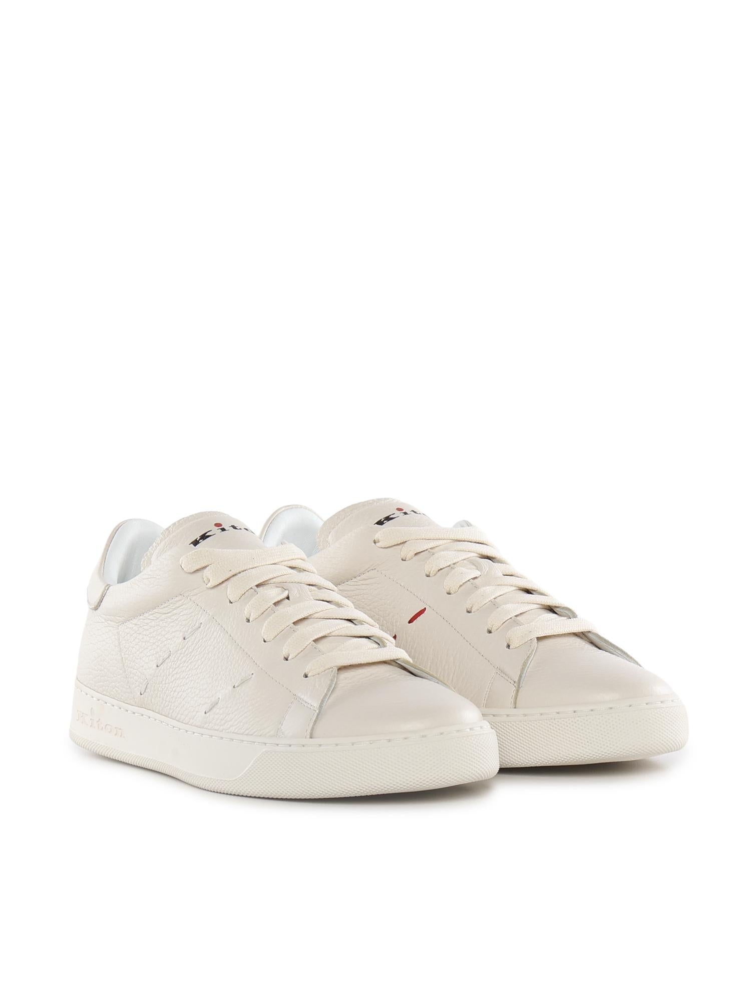Sneaker in pelle USSA421N0141305 00I KITON 