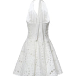 Miniabito Sandlight in cotone 263604 WHITE CHARO RUIZ 