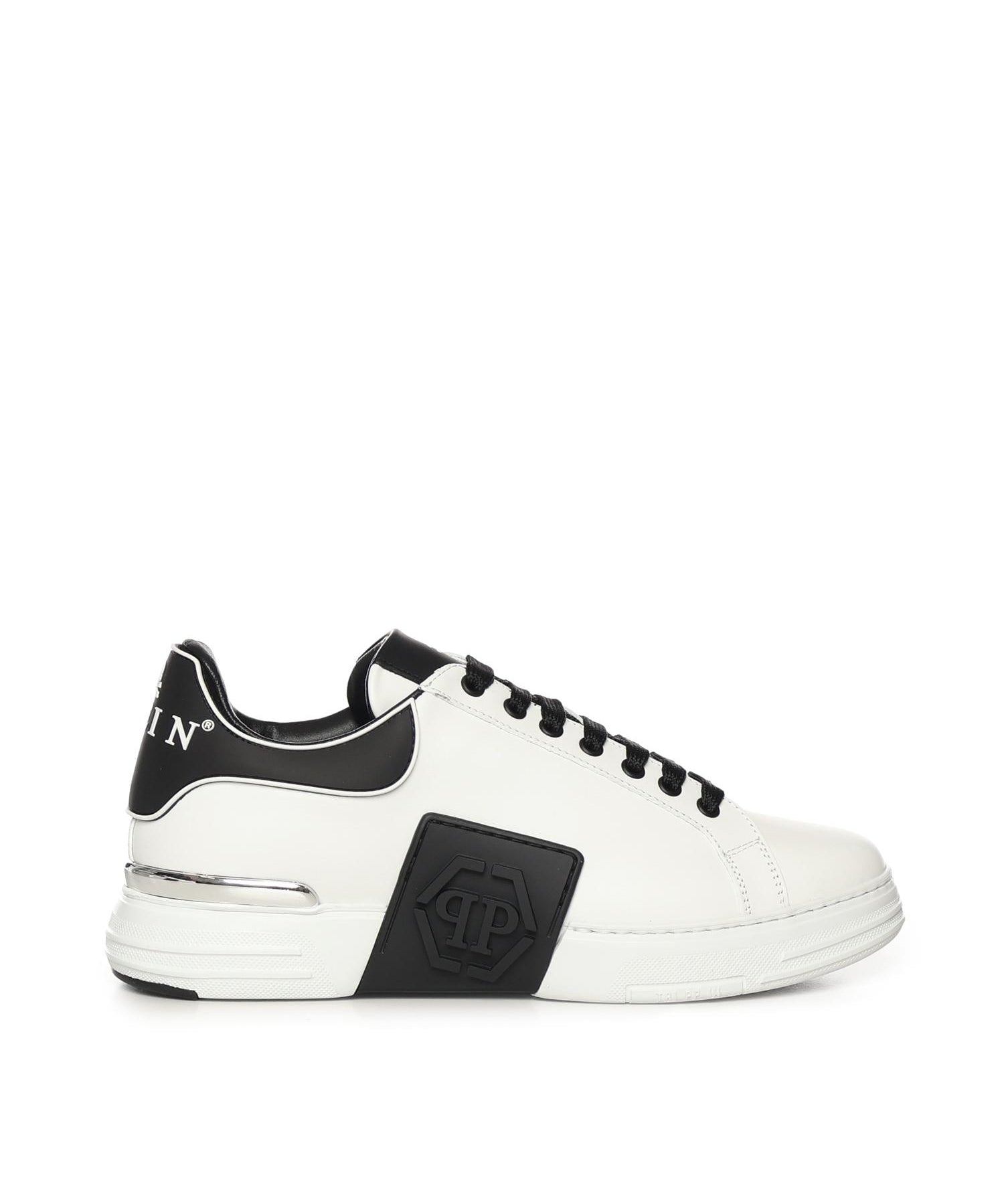 Sneaker Phantom Kick$ in pelle<BR/> SAFSUSC0904 PLE005N02 PHILIPP PLEIN 
