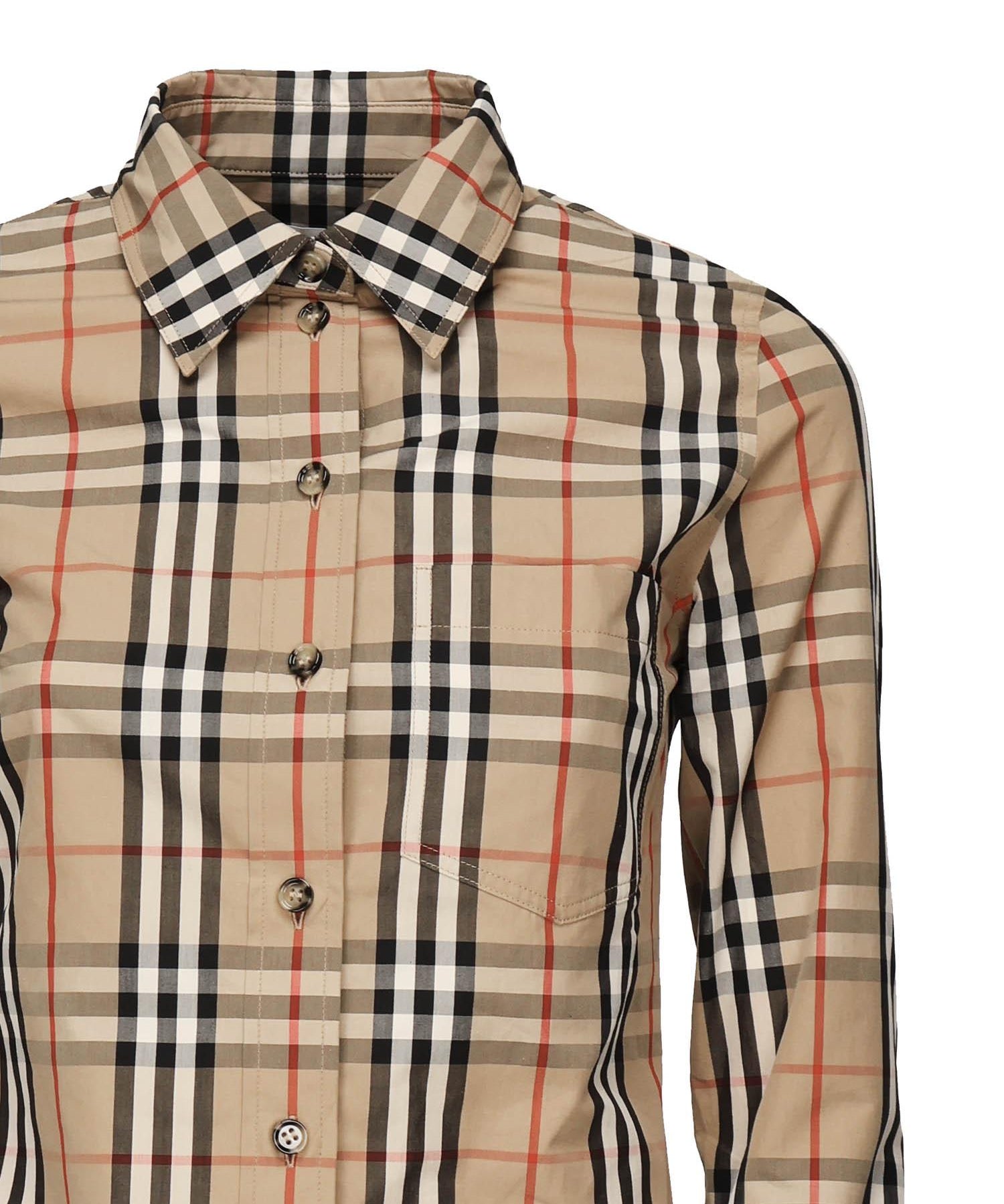 Camicia Check in cotone 8111847 A7028 BURBERRY 