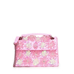 Borsa Kensington in pelle con cristalli 4373598109 PINK KURT GEIGER 