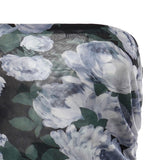 Abito in mesh floreale con arricciature 6J0436 3SQA268485 STELLA McCARTNEY 