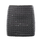 Minigonna con perline 115051 516 ROTATE 