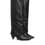 Stivale alto in pelle ALIANA NERO ALCHIMIA 