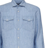 Camicia Greg in lino GRG0001 00339H MC2 SAINT BARTH 