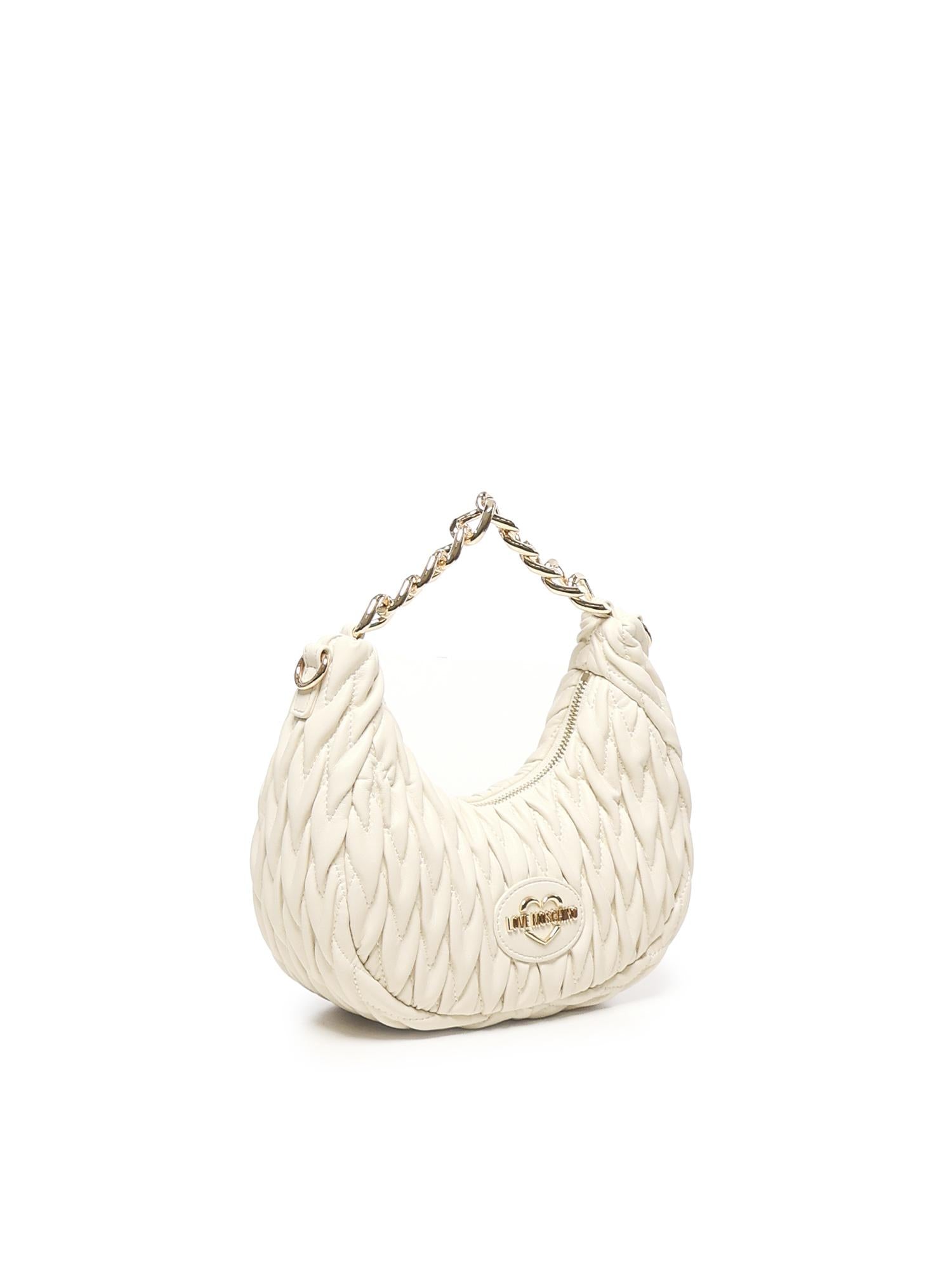 Borsa Quilted con logo JC4014PP1NLH0 110 LOVE MOSCHINO 