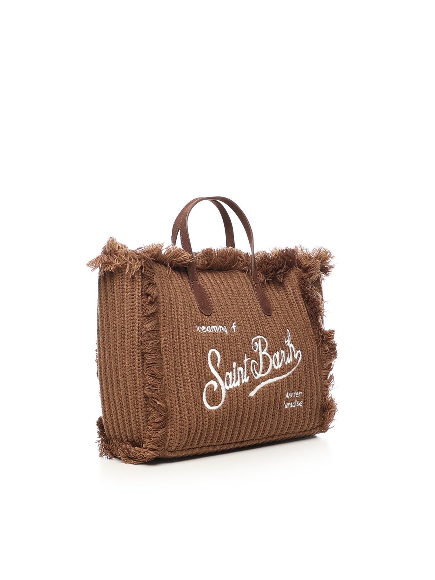Borsa a mano Colette Wool Rib a trecce COL0039 01042I MC2 SAINT BARTH 