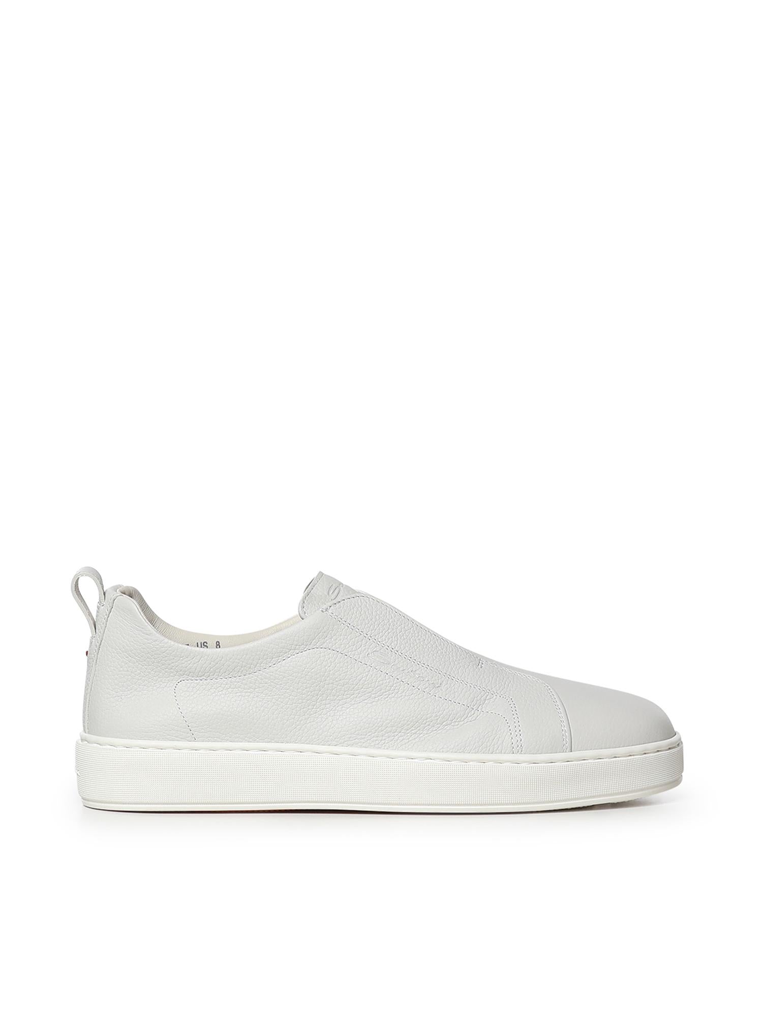 Sneaker slip-on in pelle MBCD22211BART CKAI50 SANTONI 