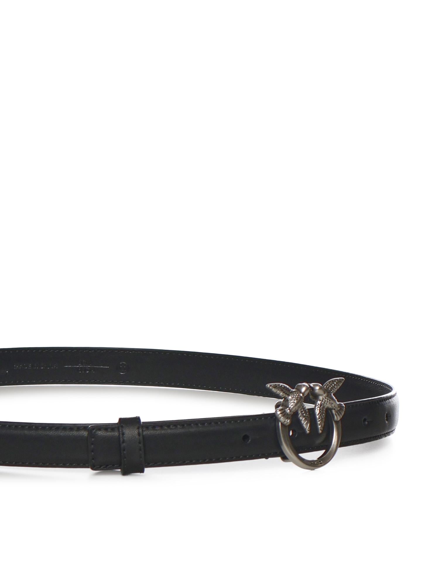 Cintura Love Birds in pelle 100143 A0F1Z99O PINKO 